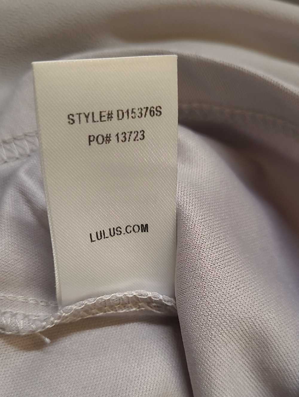 Lulu's Light Gray Cross-Back Fit & Flare Mini Dress - Picture 11 of 12